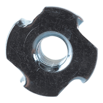 Гайка врезная оцинкованная DIN 1624 M6 * 9 (5000 шт)