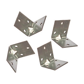 НЕ ИСПОЛЬЗОВАТЬ! Крепежный уголок равносторонний 40х40х40 оц. (100шт)