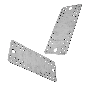 Крепежная пластина ОЦ 210х90х2 (100шт)