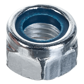 Гайка шестигранная со стопорным кольцом М12 DIN 985