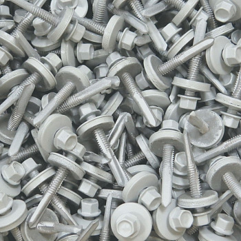 4,8х35 RAL7004 Серый саморез кровельный