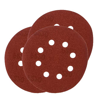 Диск самозацепляющийся с отверстиями 125мм А80 (14А 20/Р80) TSUNAMI (25шт)